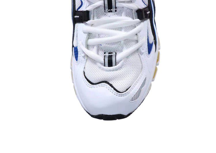 נעלי אסיקס-ASICS - GEL-KAYANO - White Blue Yellow – תמונה 8