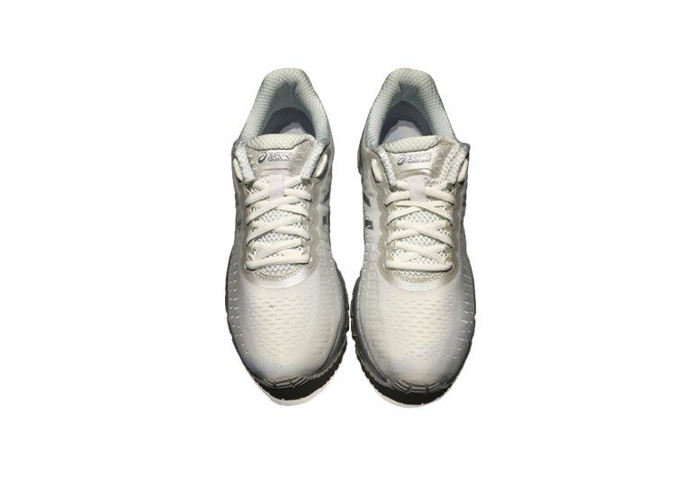 נעלי אסיקס-ASICS - Mesh - Kidnapper - Silver Border – תמונה 7