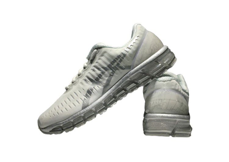 נעלי אסיקס-ASICS - Mesh - Kidnapper - Silver Border – תמונה 9