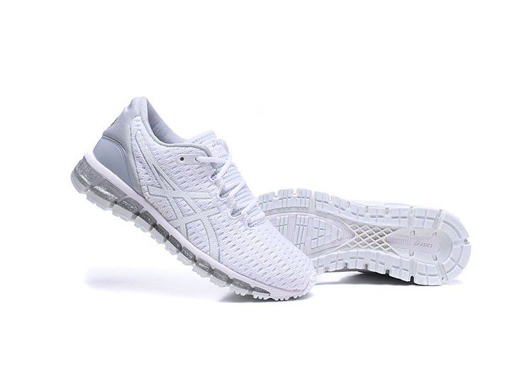 נעלי אסיקס-ASICS - White & Gray – תמונה 4