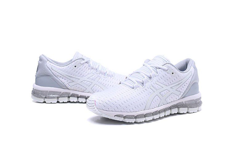 נעלי אסיקס-ASICS - White & Gray – תמונה 2