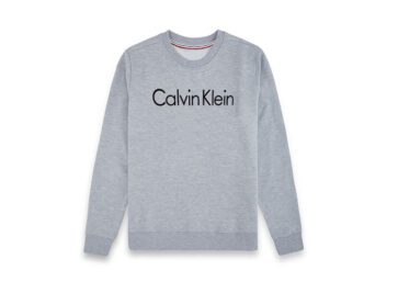 CK Round Neck Sweater Men -Gray