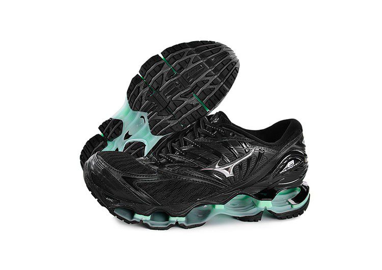 נעלי מיזונו-MIZUNO-Black & Acapulco – תמונה 9