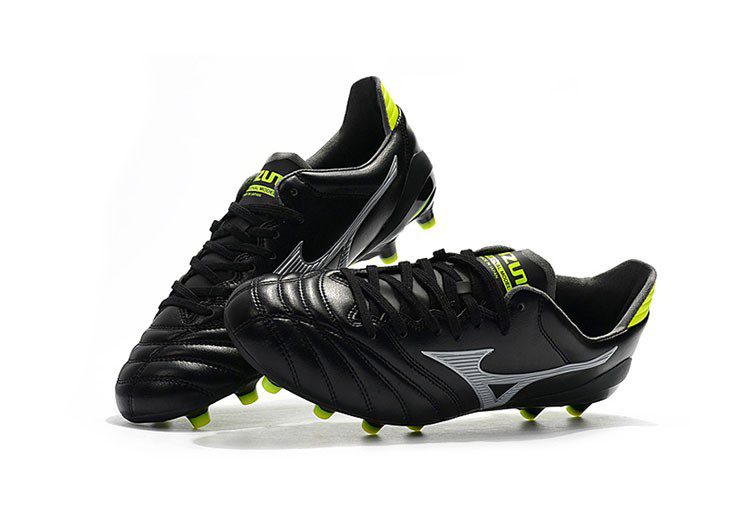 נעלי מיזונו-MIZUNO-Black & Barberry – תמונה 5