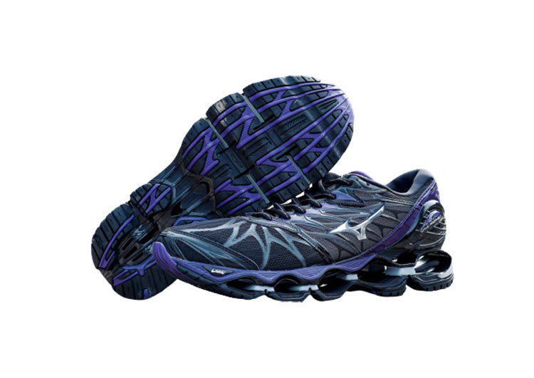 נעלי מיזונו-MIZUNO-Black & Blue Diamond – תמונה 10