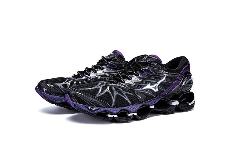 נעלי מיזונו-MIZUNO-Black & Blue Diamond – תמונה 2