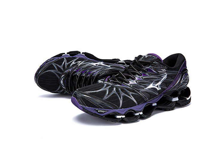 נעלי מיזונו-MIZUNO-Black & Blue Diamond – תמונה 4