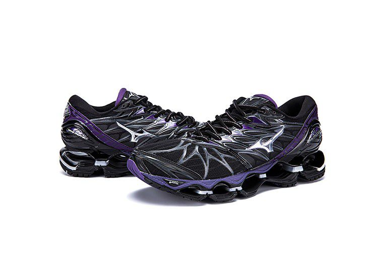 נעלי מיזונו-MIZUNO-Black & Blue Diamond – תמונה 5