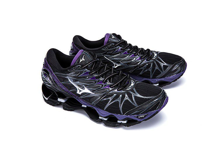 נעלי מיזונו-MIZUNO-Black & Blue Diamond – תמונה 3