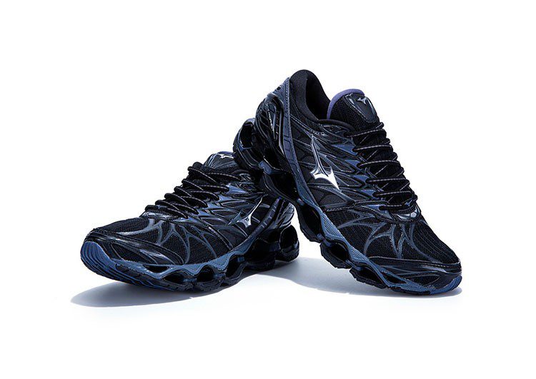 נעלי מיזונו-MIZUNO-Black Pearl & Chambray – תמונה 6