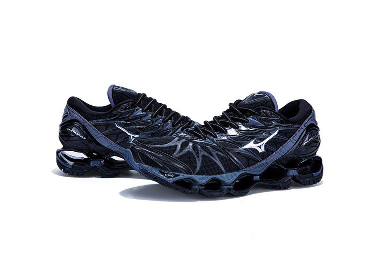 נעלי מיזונו-MIZUNO-Black Pearl & Chambray – תמונה 5
