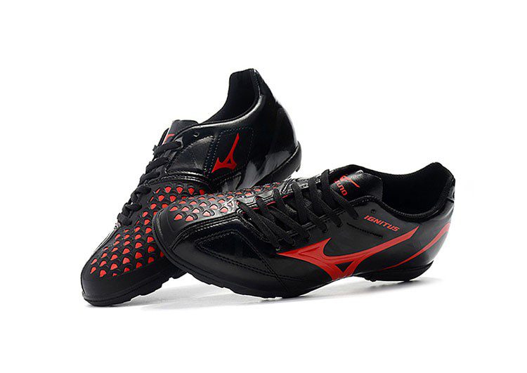 נעלי מיזונו-MIZUNO-Black Russian & Red – תמונה 5