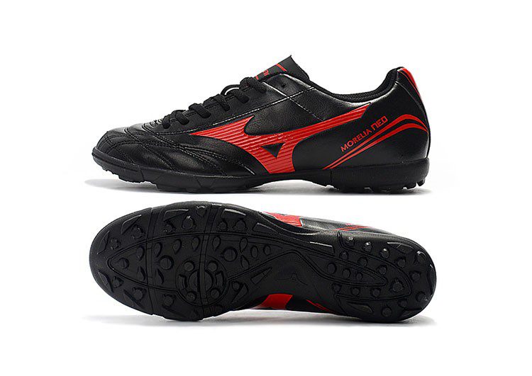 נעלי מיזונו-MIZUNO-Black & Venetian Red – תמונה 10