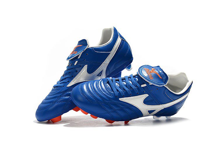 נעלי מיזונו-MIZUNO-Cerulean Blue & White – תמונה 6
