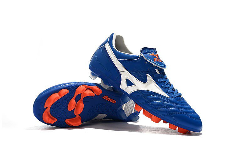נעלי מיזונו-MIZUNO-Cerulean Blue & White – תמונה 7