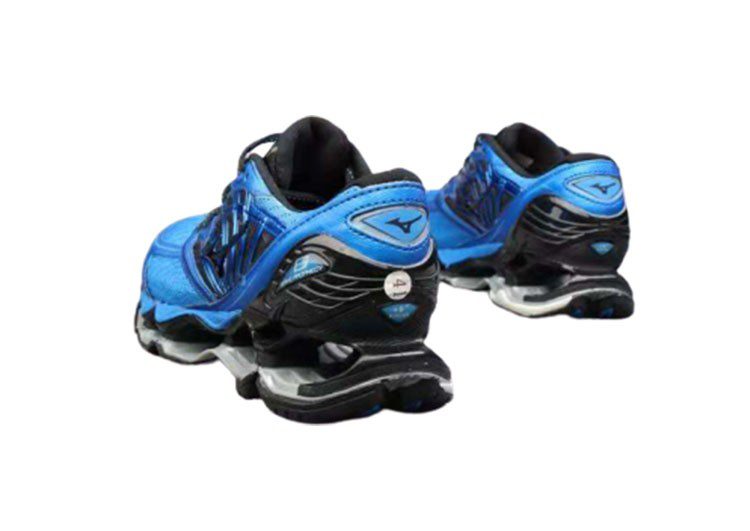 נעלי מיזונו-MIZUNO-Cornflower Blue & Black – תמונה 4