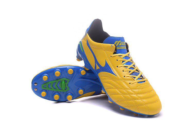 נעלי מיזונו-MIZUNO-Cream Can & Royal Blue – תמונה 4