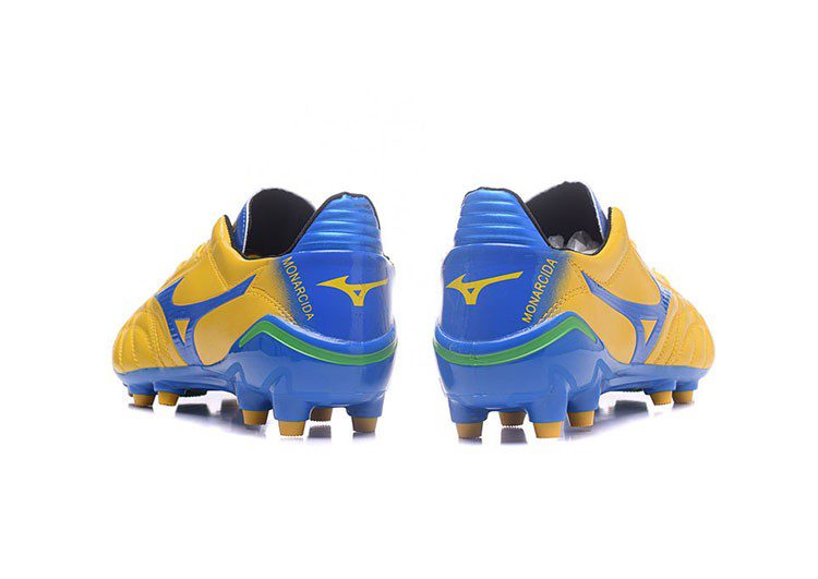 נעלי מיזונו-MIZUNO-Cream Can & Royal Blue – תמונה 5