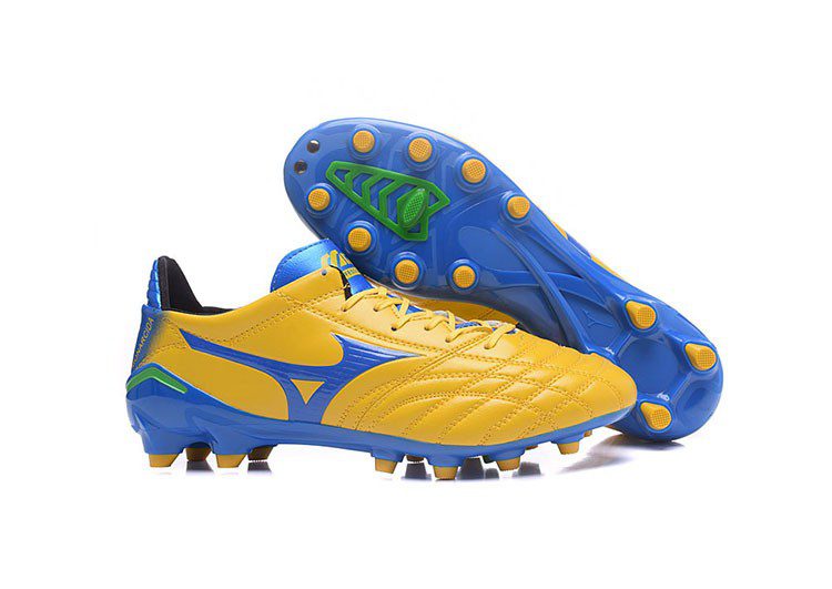 נעלי מיזונו-MIZUNO-Cream Can & Royal Blue – תמונה 6