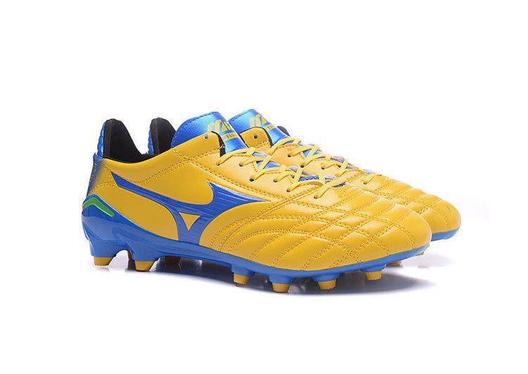 נעלי מיזונו-MIZUNO-Cream Can & Royal Blue – תמונה 2