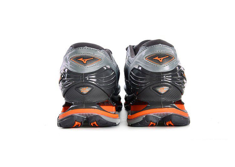 נעלי מיזונו-MIZUNO-Grey Chateau & Vermilion – תמונה 3