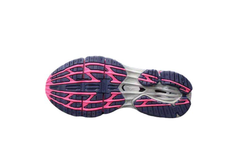 נעלי מיזונו-MIZUNO-Light Gray & Pink – תמונה 9