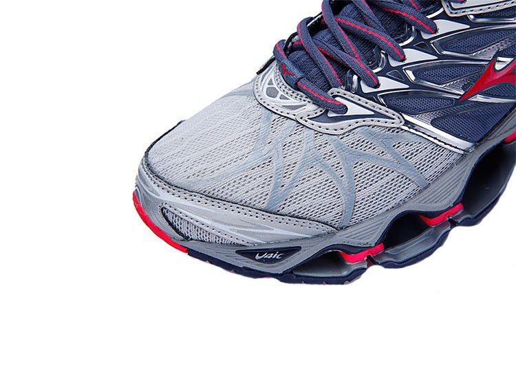 נעלי מיזונו-MIZUNO-Pale Cornflower Blue & Old Rose – תמונה 8