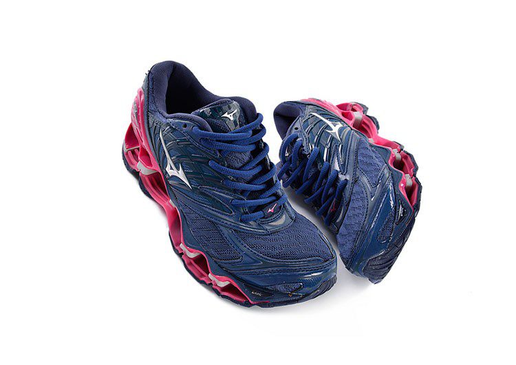 נעלי מיזונו-MIZUNO-Regal Blue & Cerise – תמונה 10