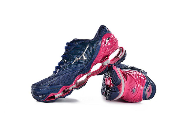 נעלי מיזונו-MIZUNO-Regal Blue & Cerise – תמונה 7
