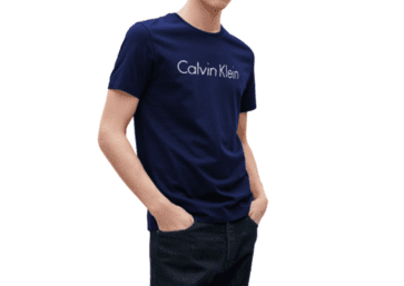 CK TSHIRT MEN-Navy Blue