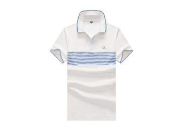 CK POLO TSHIRT MEN -White & Blue