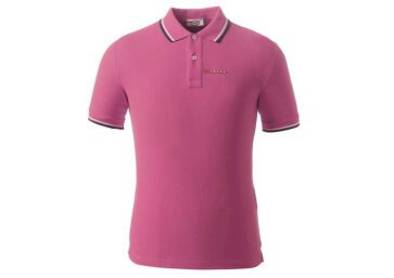 פראדה-PRADA TSHIRT POLO SHORT MEN - Mulberry