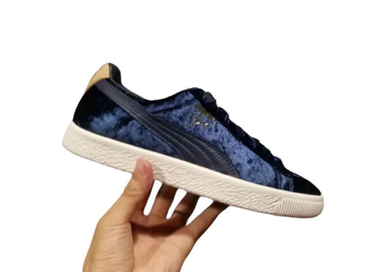 נעלי פומה- PUMA CLYDE x EXTRA BUTTER-Velvet Color Tangaroa – תמונה 2