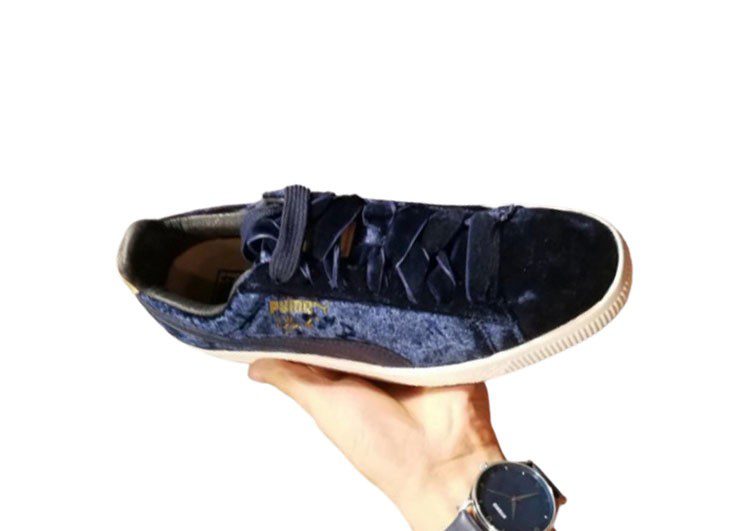 נעלי פומה- PUMA CLYDE x EXTRA BUTTER-Velvet Color Tangaroa – תמונה 6