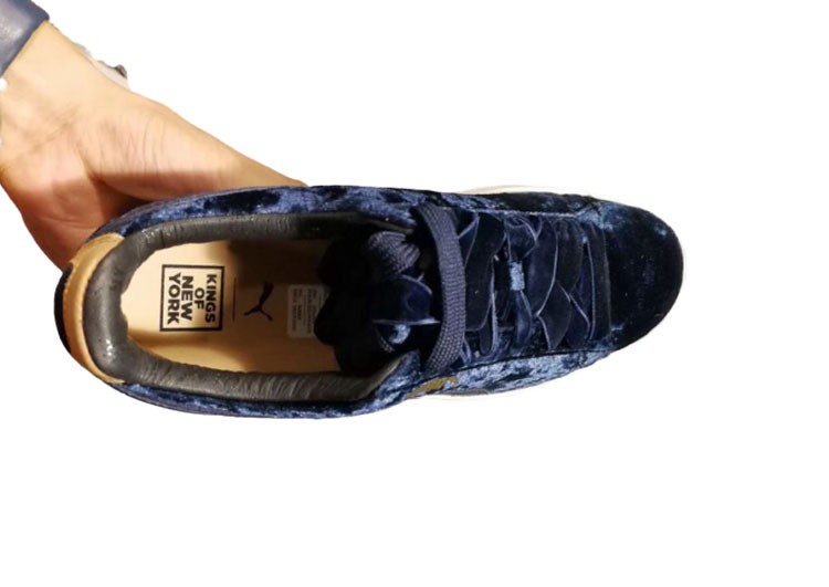 נעלי פומה- PUMA CLYDE x EXTRA BUTTER-Velvet Color Tangaroa – תמונה 5