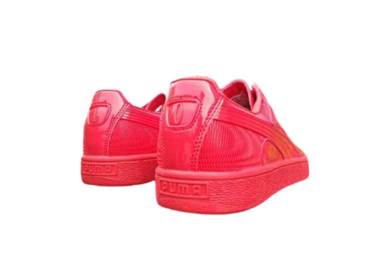 נעלי פומה- PUMA mirror panel shoes -Radical Red – תמונה 5