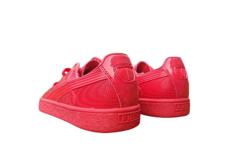 נעלי פומה- PUMA mirror panel shoes -Radical Red – תמונה 6
