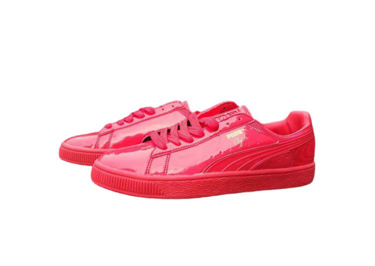 נעלי פומה- PUMA mirror panel shoes -Radical Red – תמונה 3