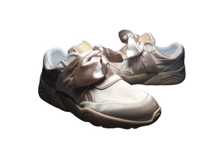 נעלי פומה- PUMA rihanna bow rubbon silk cherry blossom pink-Del Rio – תמונה 7