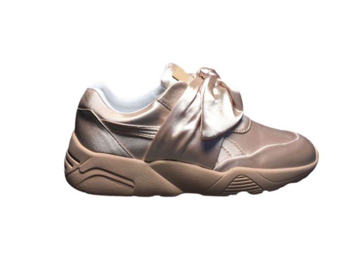 נעלי פומה- PUMA rihanna bow rubbon silk cherry blossom pink-Del Rio – תמונה 2