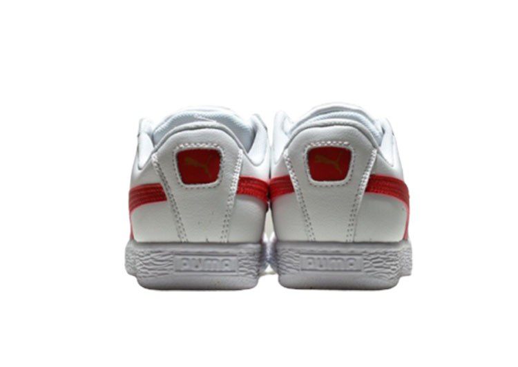 נעלי פומה-Puma Basket classic LFS-White-Red – תמונה 8