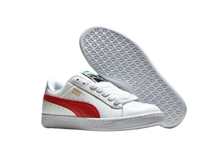 נעלי פומה-Puma Basket classic LFS-White-Red – תמונה 9