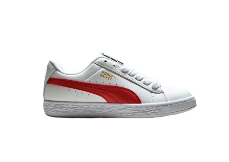 נעלי פומה-Puma Basket classic LFS-White-Red – תמונה 2