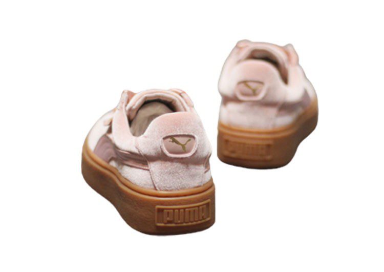 נעלי פומה-Rihanna II Puma Velvet Denim Satin-Petite-Cavern Pink – תמונה 7