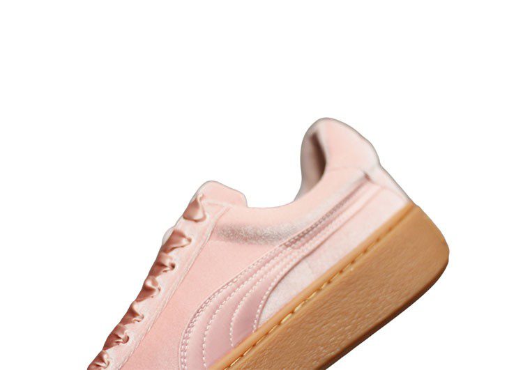 נעלי פומה-Rihanna II Puma Velvet Denim Satin-Petite-Cavern Pink – תמונה 3