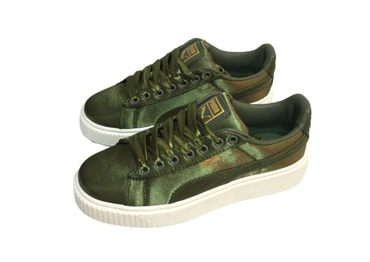 נעלי פומה-Rihanna II Puma Velvet Denim Satin-Petite Highland – תמונה 2