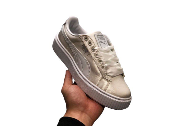 נעלי פומה-Rihanna II Puma Velvet Denim Satin-Silk – תמונה 2