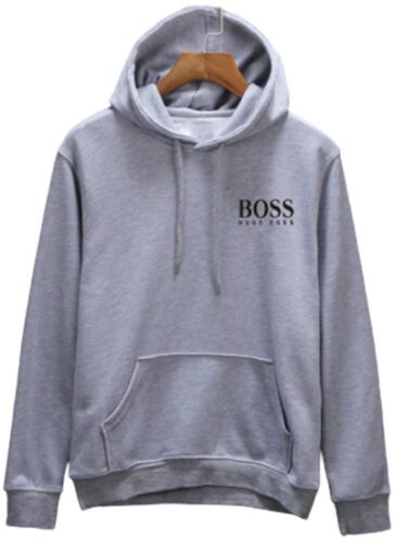 בוס-HUGO BOSS HOODIES MEN'S - Gray