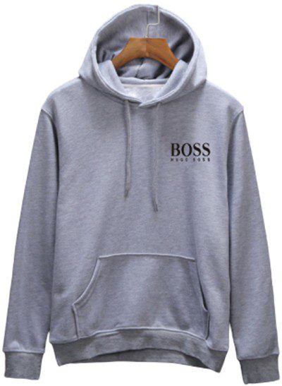 בוס-HUGO BOSS HOODIES MEN'S - Gray