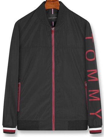 טומי הילפיגר-TOMMY JACKET - Black